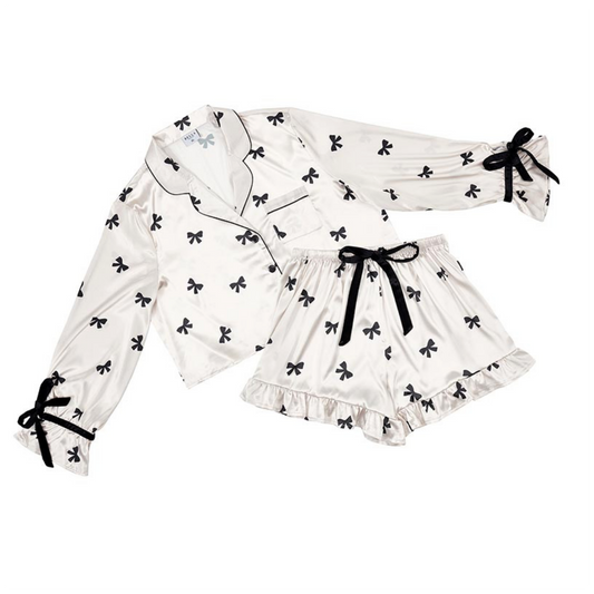 Bow Tie Pajama Set