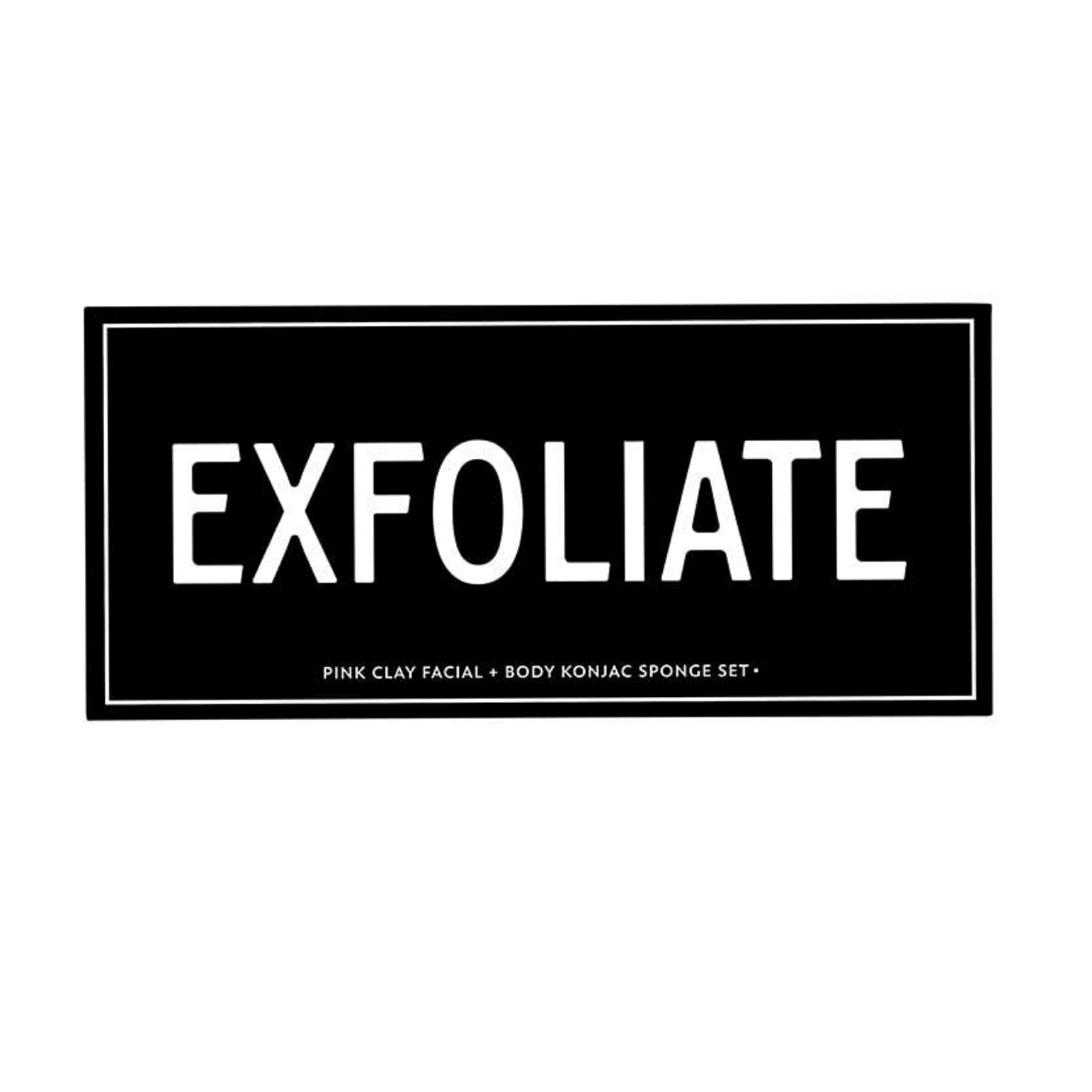 Charcoal Facial & Body Exfoliation Set