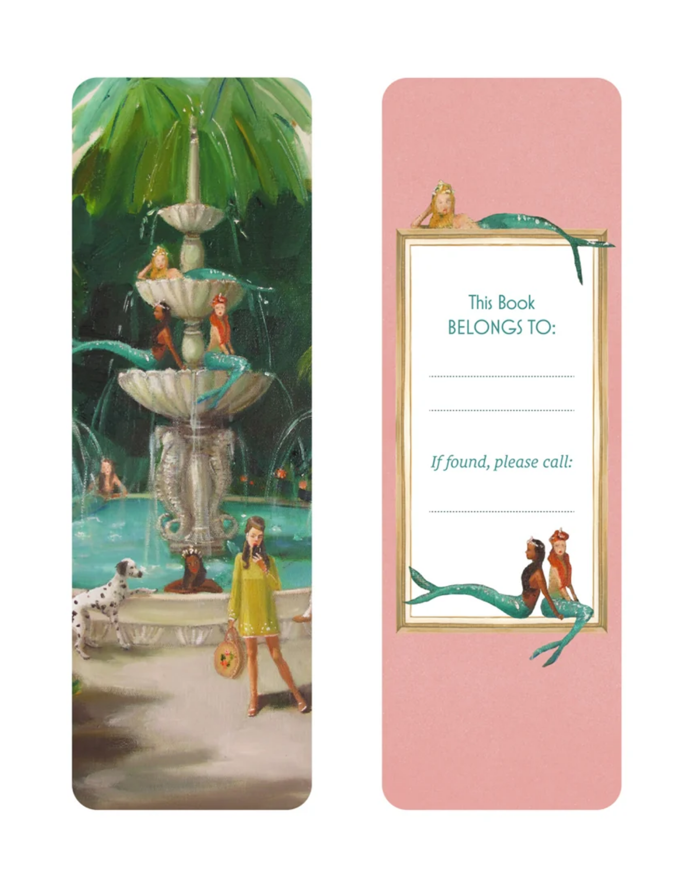 Janet Hill Studio Mermaid Bookmarks