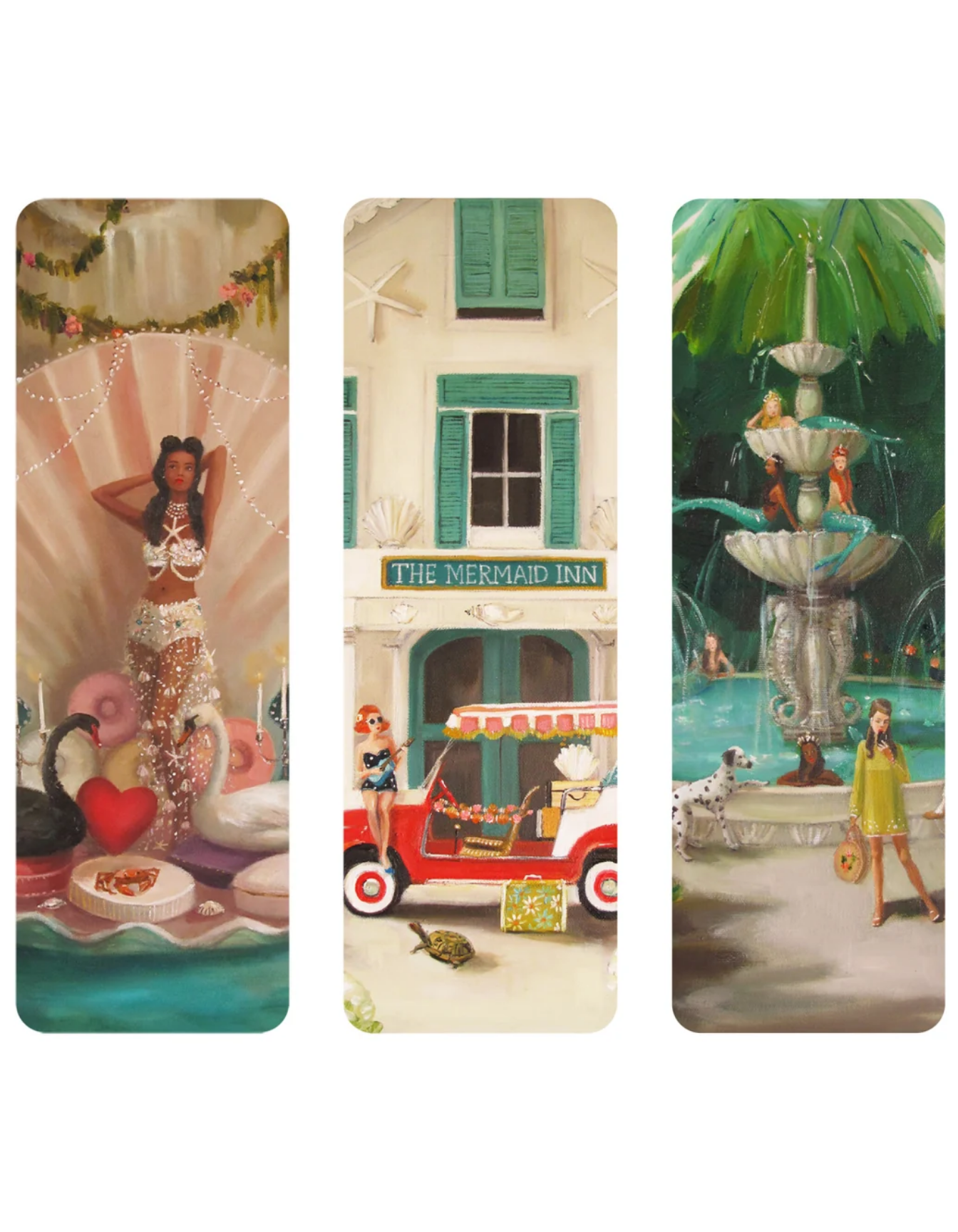 Janet Hill Studio Mermaid Bookmarks