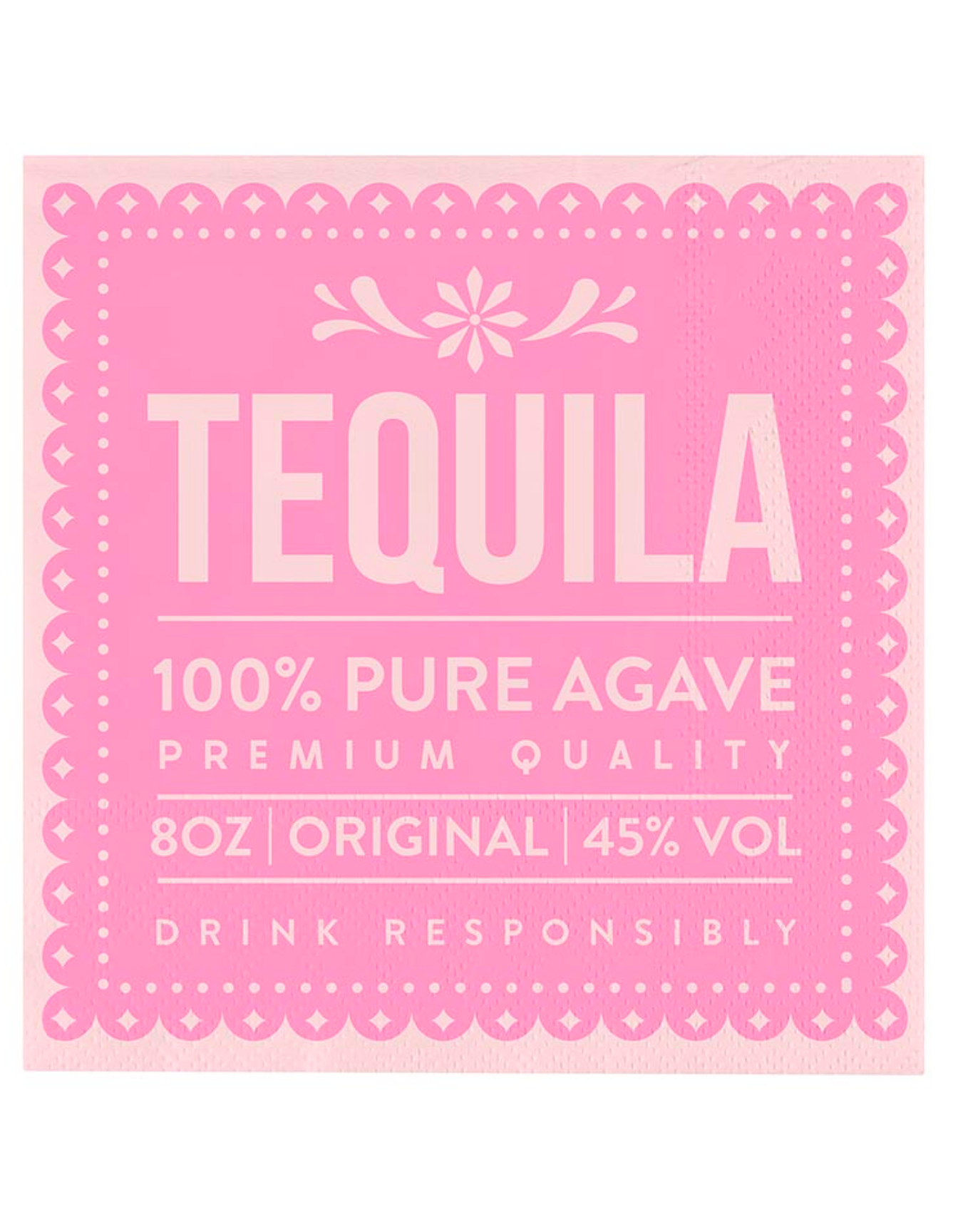 Slant Collections Tequila Beverage Napkins