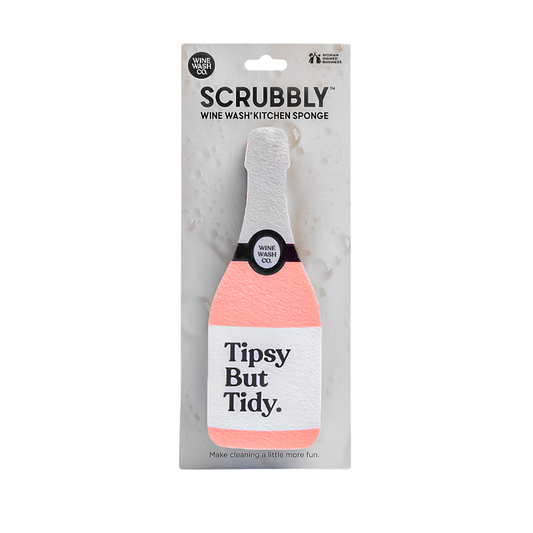 Tipsy But Tidy wine glass sponge